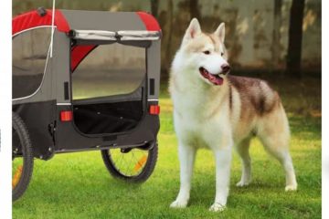 Přepravní vozíky za kolo pro psy