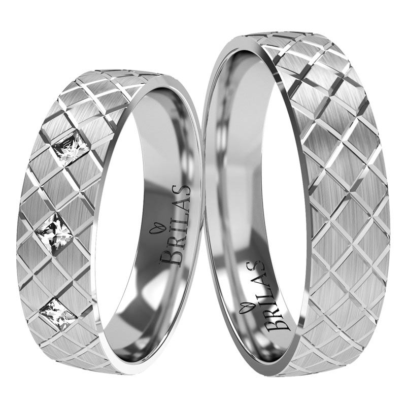 Moderní snubní prsteny Oksana White