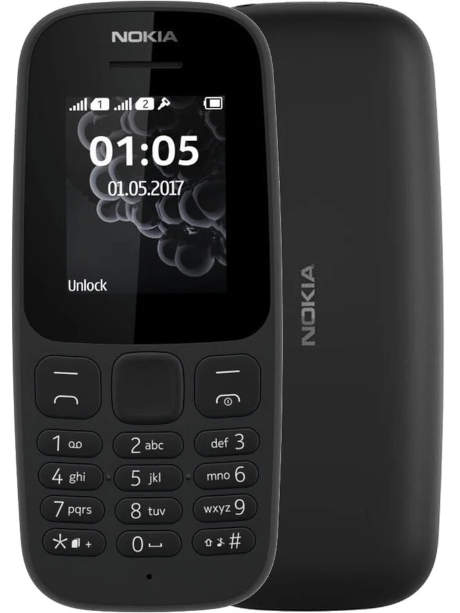 Tlačítkový mobilní telefon Nokia 105